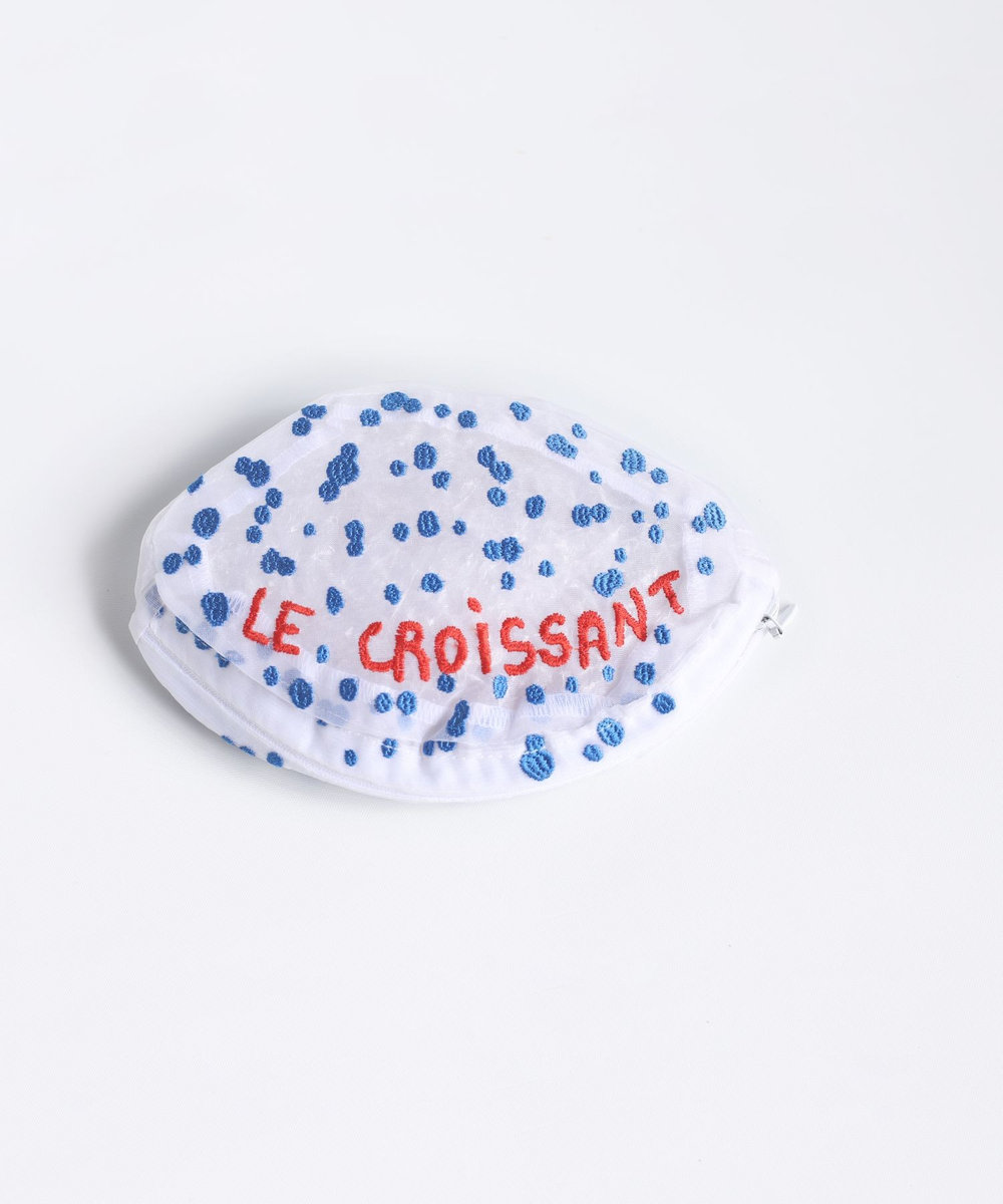 buying 【BRIGITTE TANAKA(ブリジット タナカ)】Sac Paris Symbole Croissant ポーチ レッド (43)