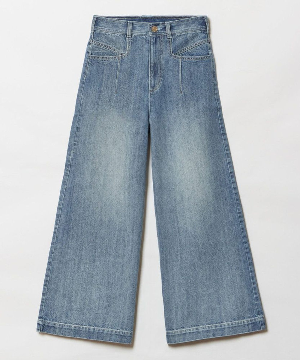 LOULOU WILLOUGHBY 【LOULOU WILLOUGHBY】◇デニムバギーパンツ ブルー (61)