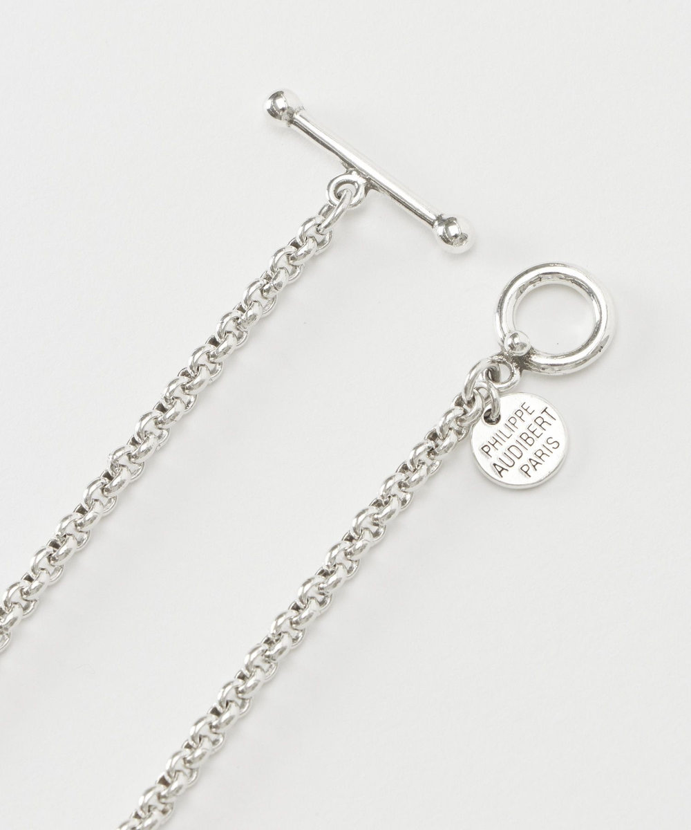 buying 【PHILIPPE AUDIBERT(フィリップオーディベール)】 SHORT CHAIN NECKLACE シルバー (90)
