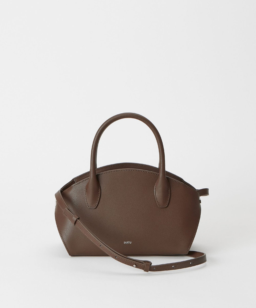 buying 【SARTU(サルトゥ)】KIE MINI トートバッグ ダークブラウン (82)
