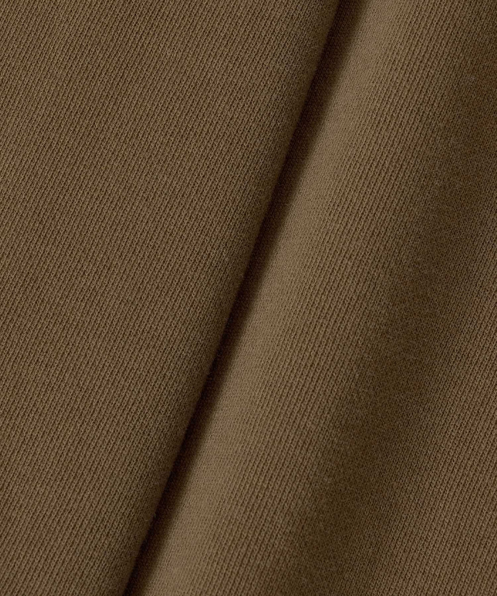 allureville ハーフジップ刺繍プルオーバー カーキ (76)