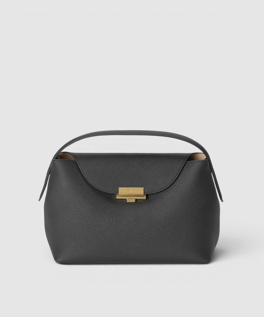 buying 【PUNTI（プンティ）】MAGNOLIA HAND ハンドバッグ ブラック (95)