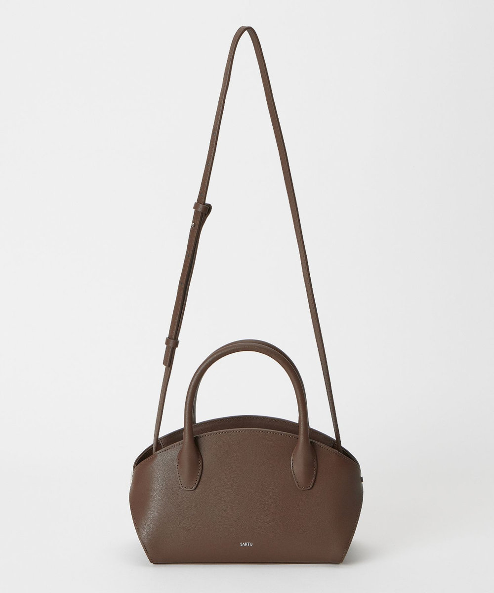 buying 【SARTU(サルトゥ)】KIE MINI トートバッグ ダークブラウン (82)