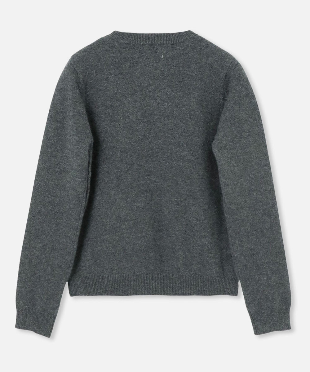 buying 【extreme cashmere(エクストリームカシミヤ)】 KID CREWNECK チャコールグレー (94)