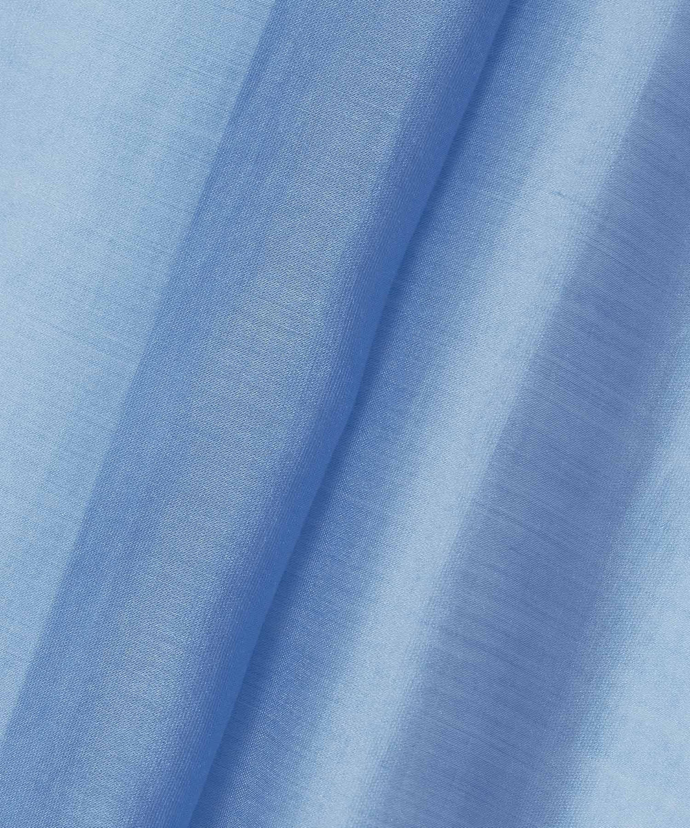 allureville スリーブコンシャスブラウス サックス (63)