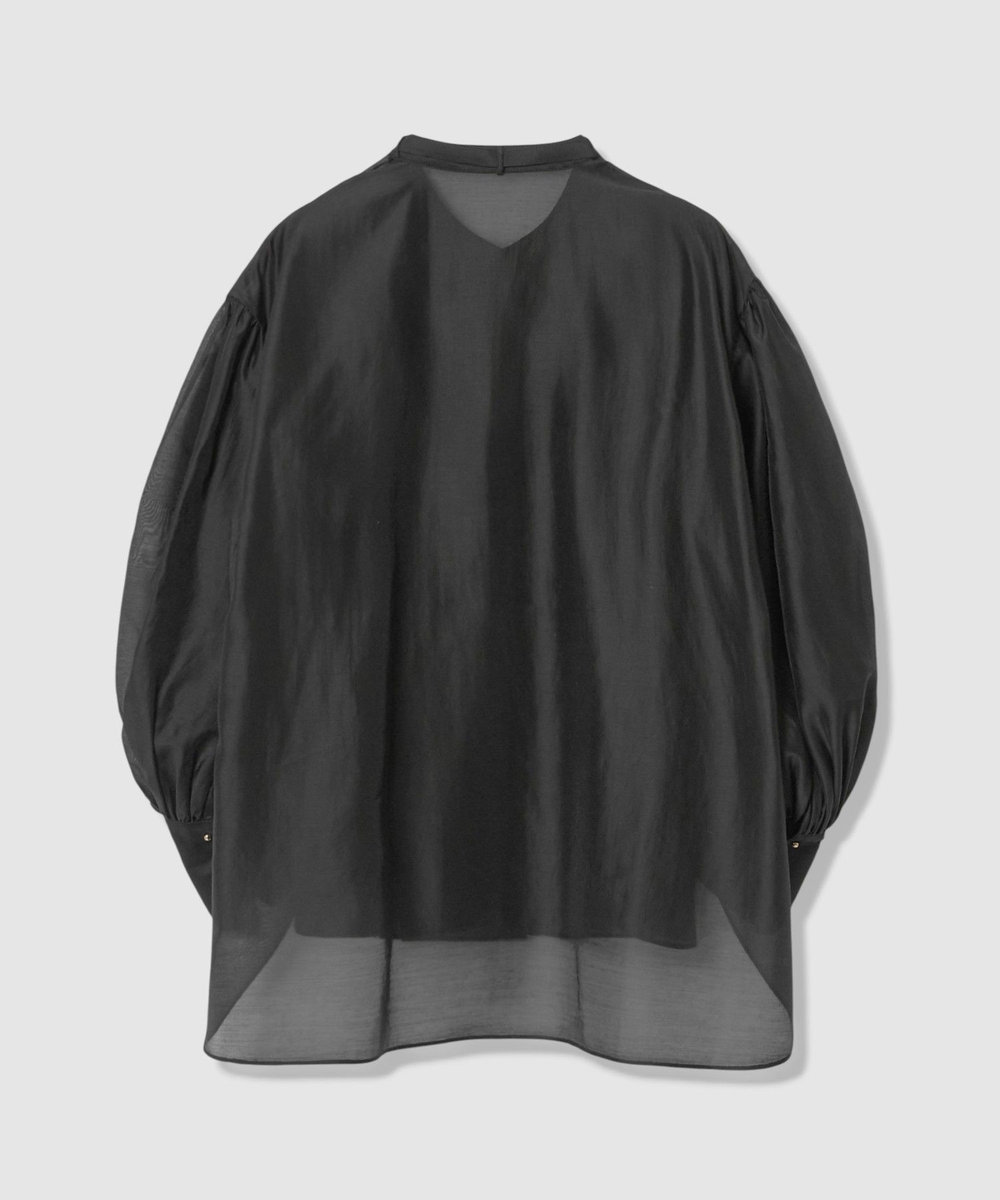 allureville スリーブコンシャスブラウス ブラック (95)