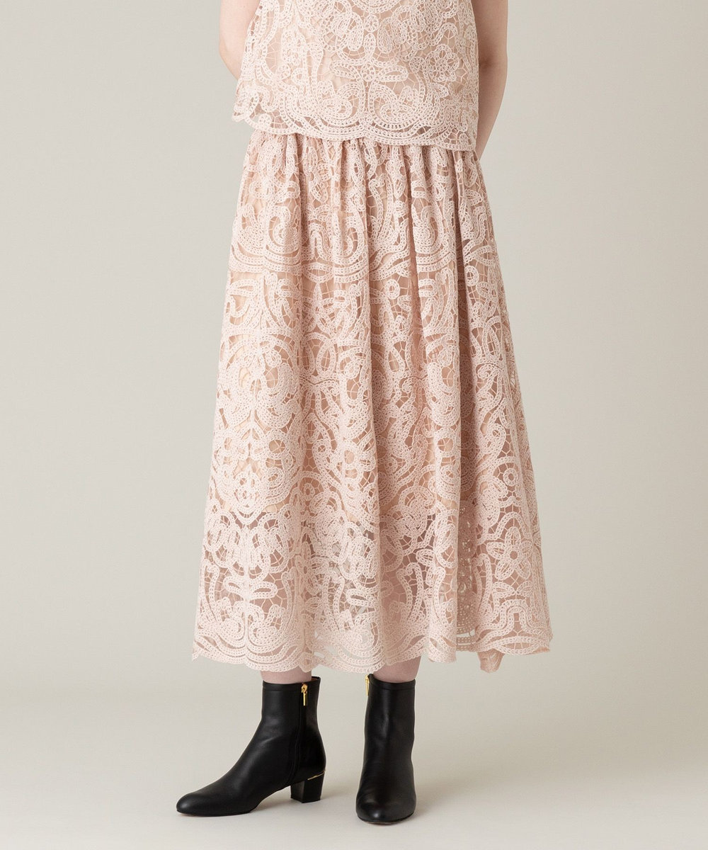 LOULOU WILLOUGHBY】モール刺繍スカート|allureville OFFICIAL SITE