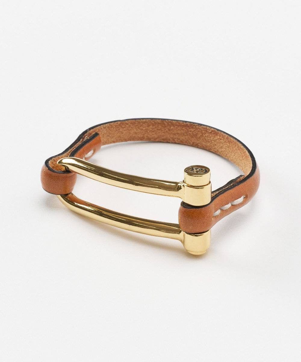 CXC(シーエックスシー)】レザーゴールドカフ|allureville OFFICIAL