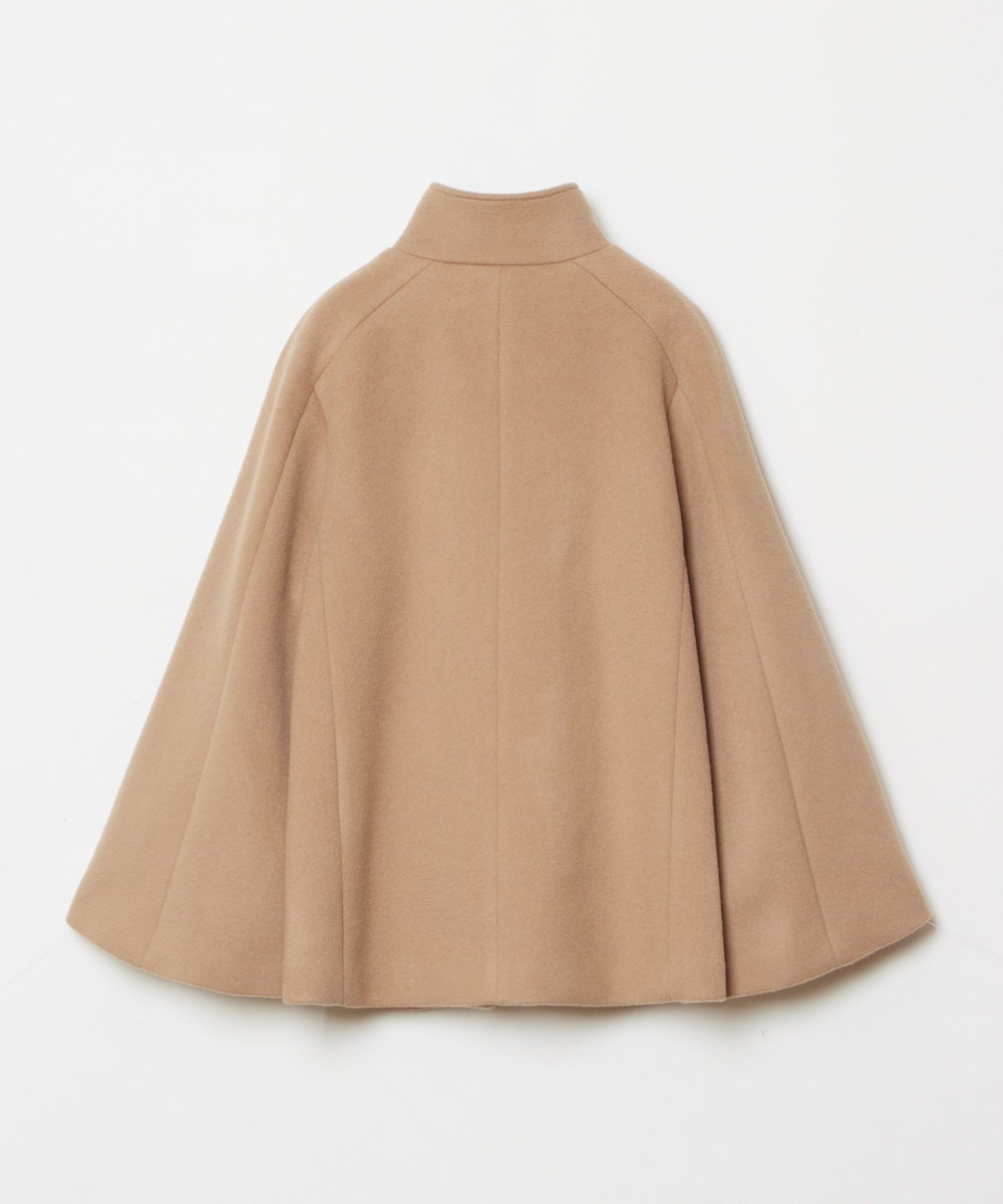 LOULOU WILLOUGHBY 【LOULOU WILLOUGHBY】シャルムビーバーケープ風コート キャメル (84)