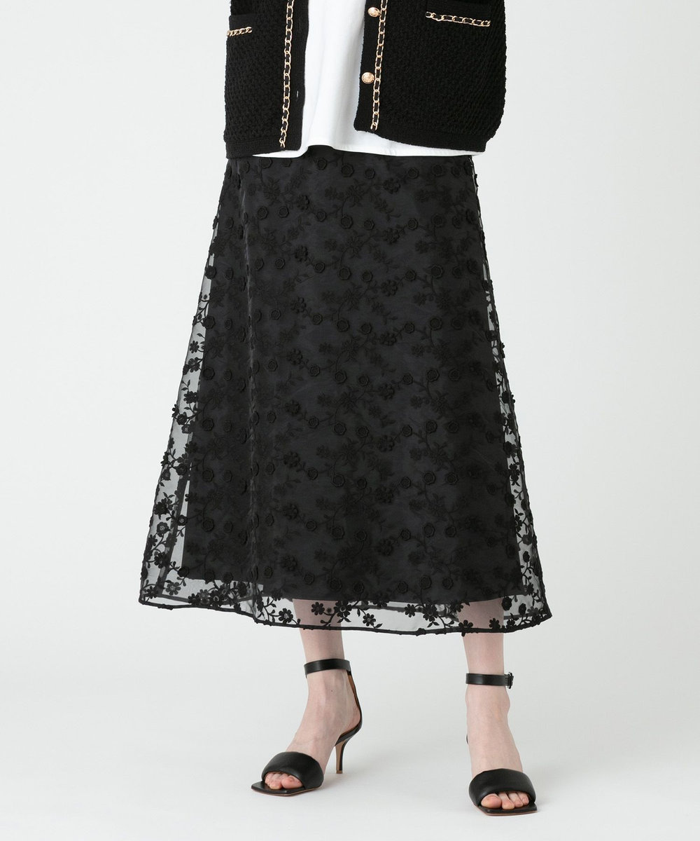 LOULOU WILLOUGHBY】オーガン刺繍スカート|allureville OFFICIAL SITE