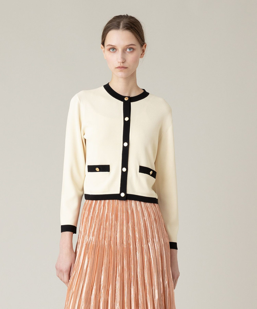 アルアバイル　ルルウィルビー クルーカーディガン LOULOU WILLOUGHBY】クルーカーディガン （カーディガン・ボレロ