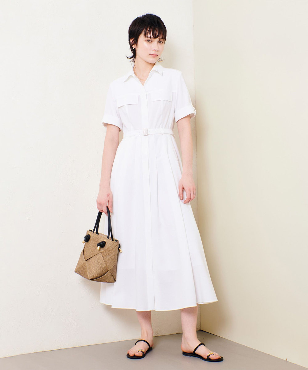 サッカースキッパーターンバックワンピース|allureville OFFICIAL SITE