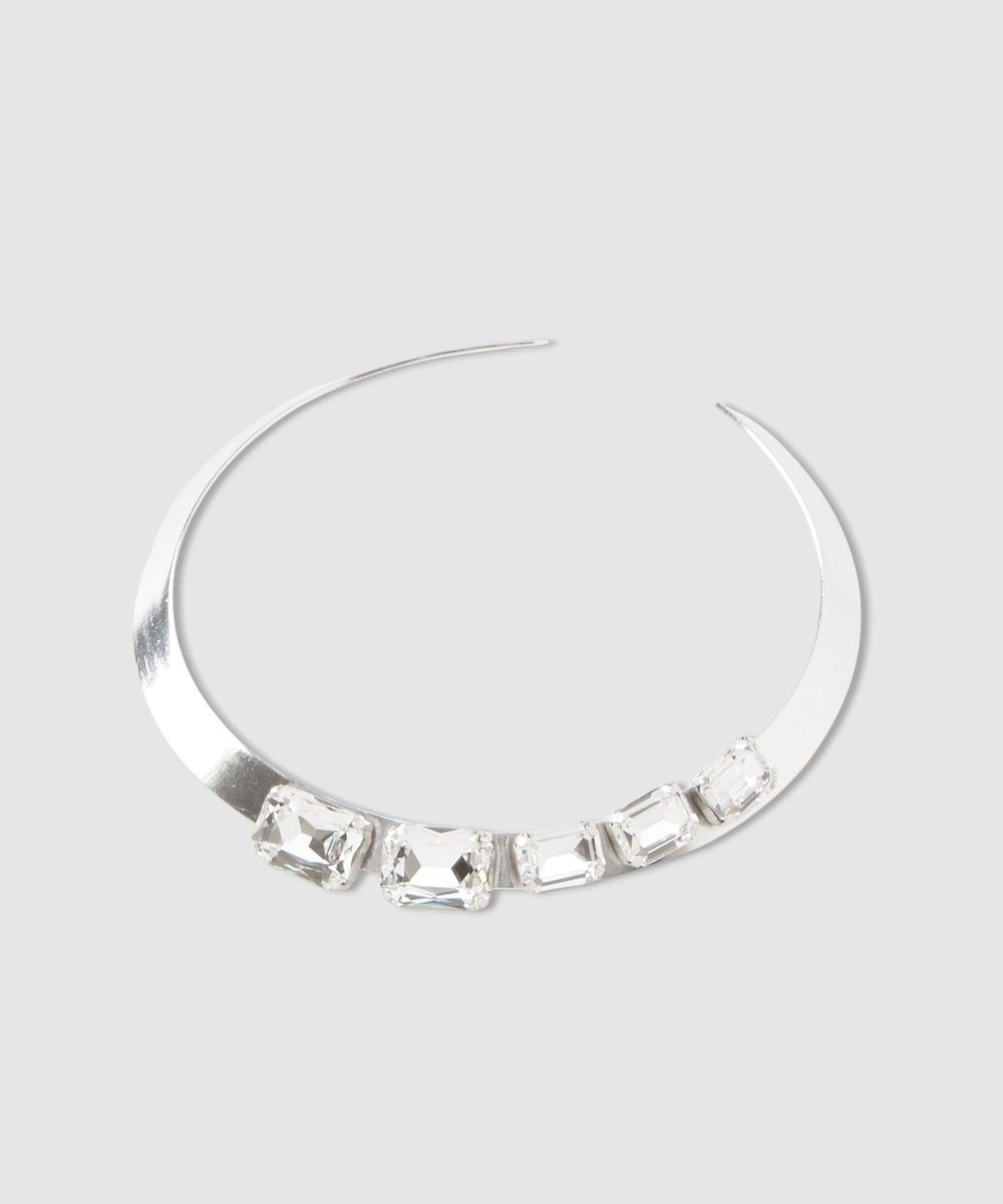 buying 【PERRINE TAVERNITI(ペリーヌ タヴェルニティ)】MONTEBELLO CRYSTAL CHOKER シルバー系 (89)