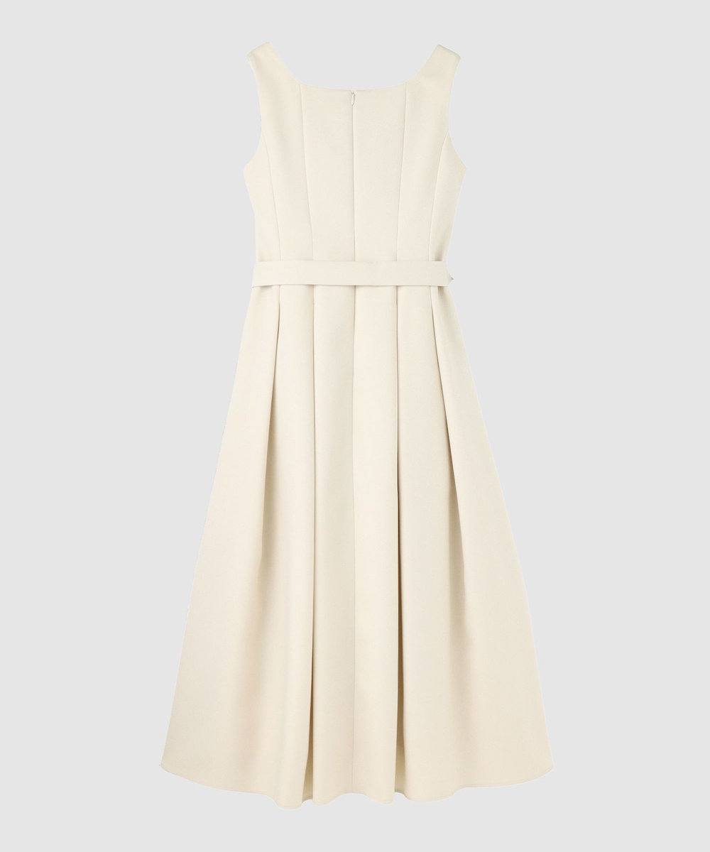 LOULOU WILLOUGHBY 【LOULOU WILLOUGHBY】ポリツイルジャンパーワンピース アイボリー (04)