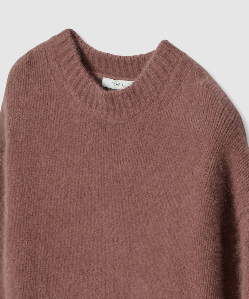 buying 【DOMELLE(ドメル)】 FOX KNIT プルオーバー ピンク (41)