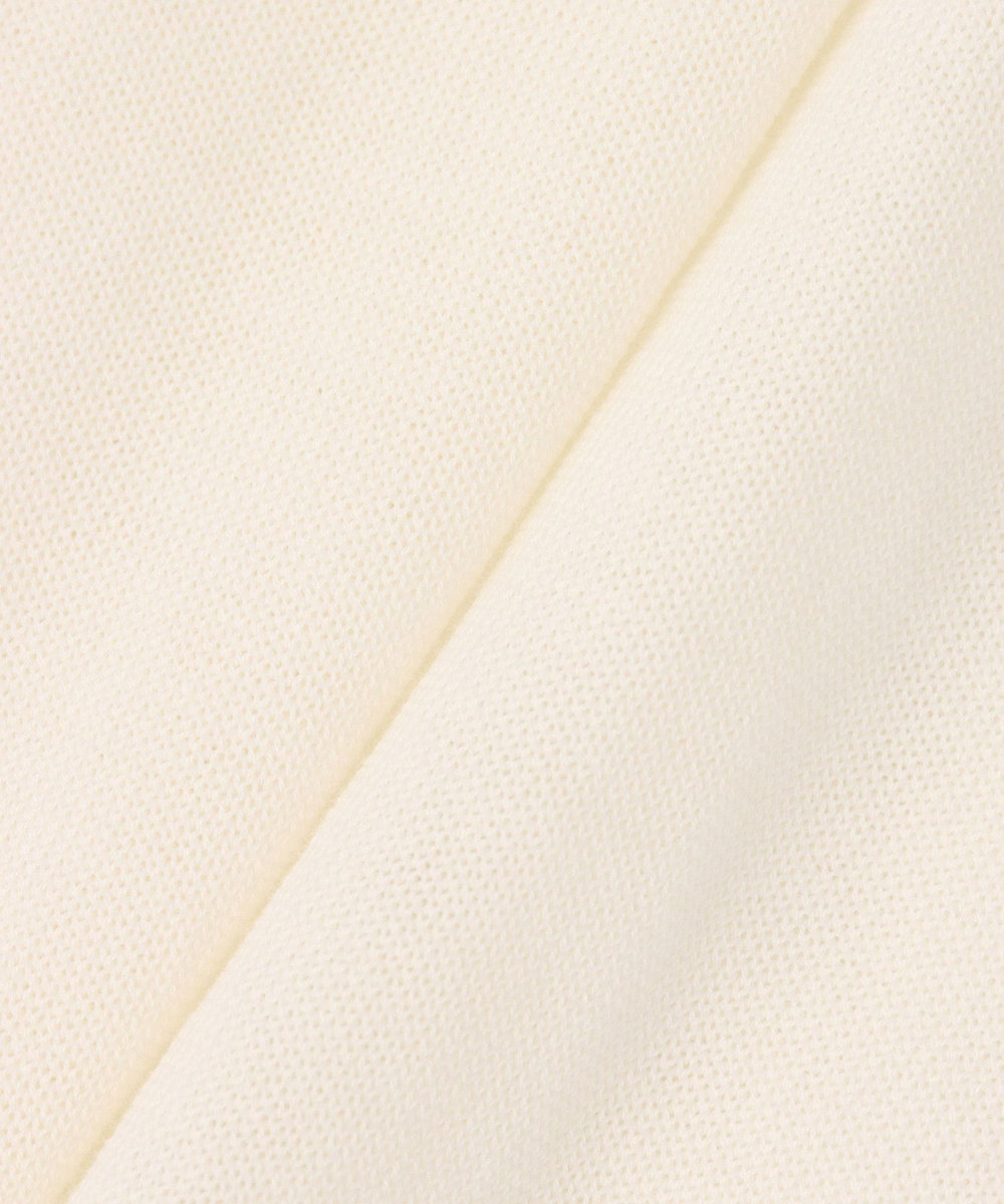 allureville コットンシルクVネックプルオーバー オフホワイト (02)