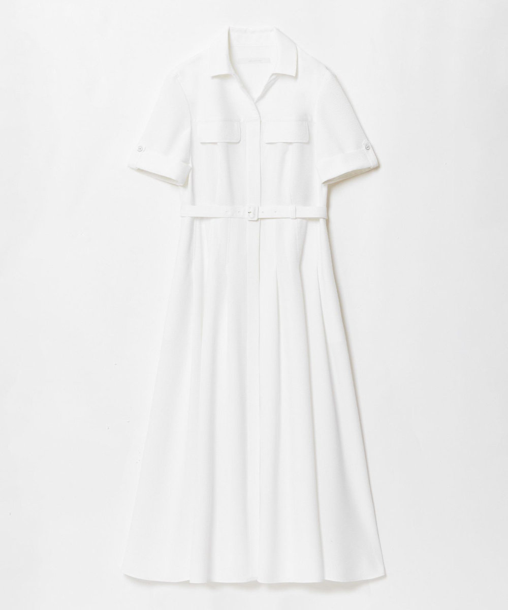 allureville サッカースキッパーターンバックワンピース オフホワイト (02)