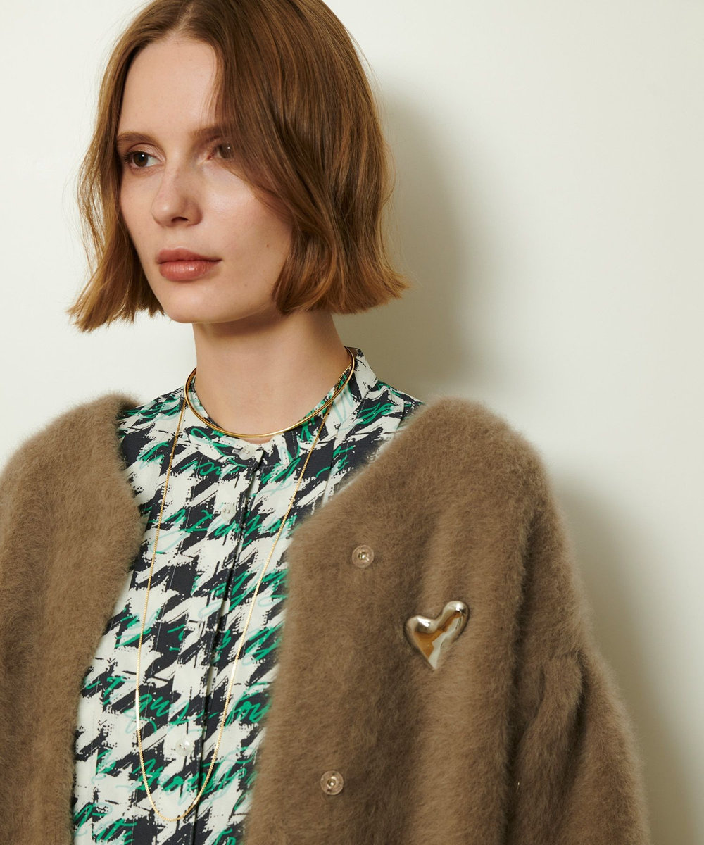 ハートモチーフブローチ|allureville OFFICIAL SITE / ONLINE SHOP