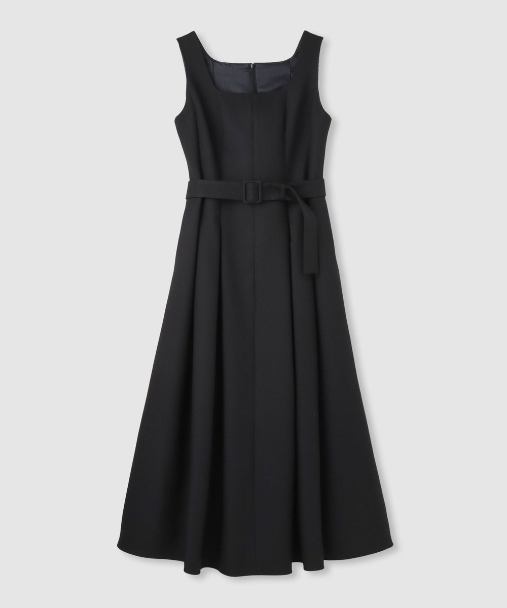 LOULOU WILLOUGHBY 【LOULOU WILLOUGHBY】ポリツイルジャンパーワンピース ブラック (95)