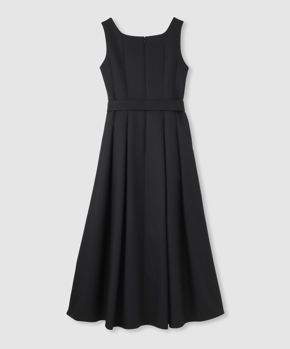 LOULOU WILLOUGHBY 【LOULOU WILLOUGHBY】ポリツイルジャンパーワンピース ブラック (95)