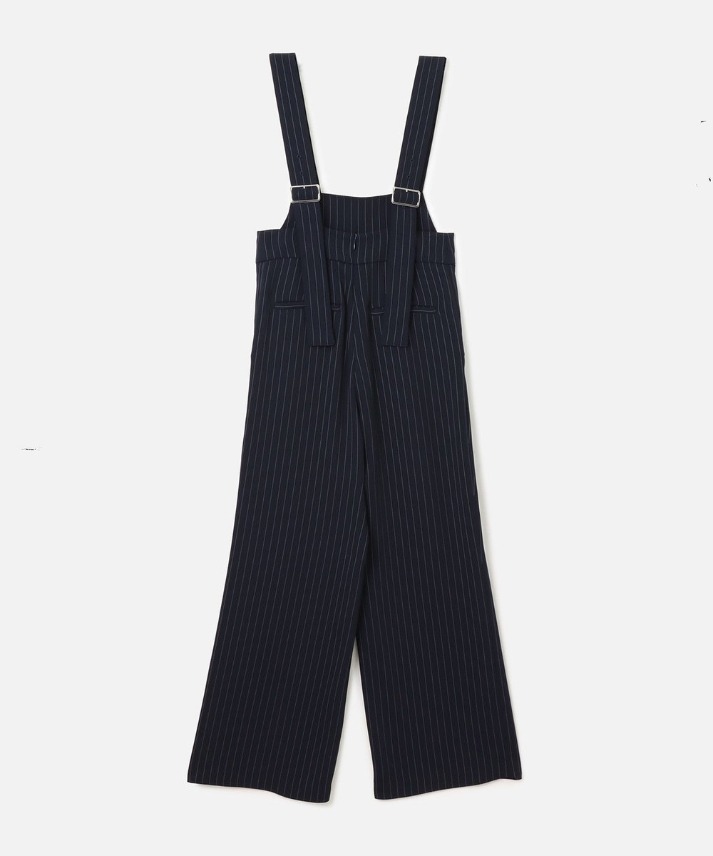 allureville ピンストライプサロペットパンツ ネイビー (65)