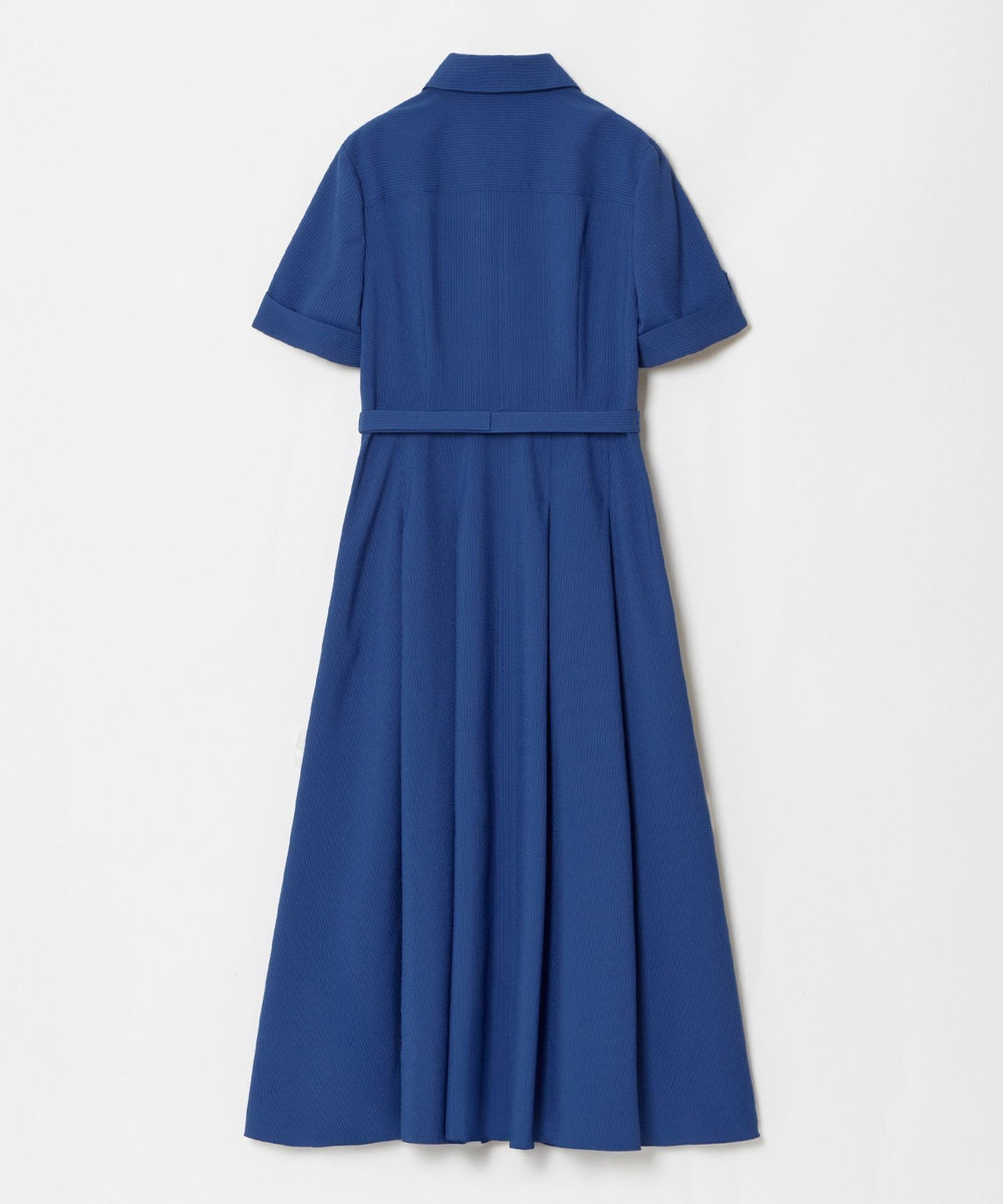 allureville サッカースキッパーターンバックワンピース ブルー (61)