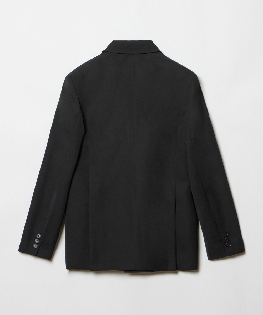 allureville ウールボタンレスジャケット ブラック (95)