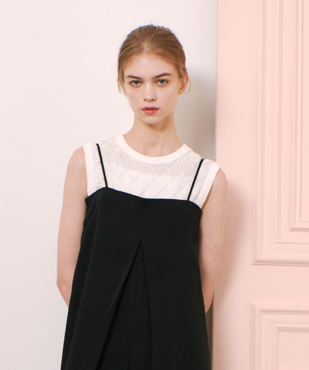 LOULOU WILLOUGHBY 【LOULOU WILLOUGHBY】シークインエンブロイダリープルオーバー オフホワイト (02)