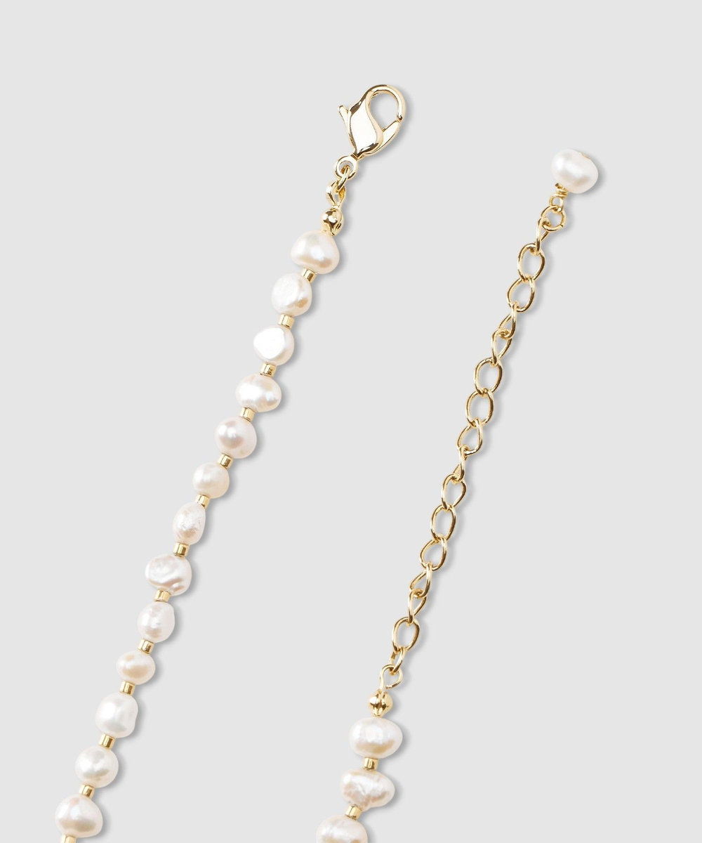 allureville ビーズコンビ淡水パールネックレス オフホワイト (02)