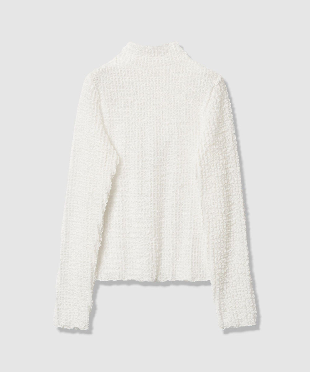 LOULOU WILLOUGHBY 【LOULOU WILLOUGHBY】ティアードラッセルプルオーバー オフホワイト (02)