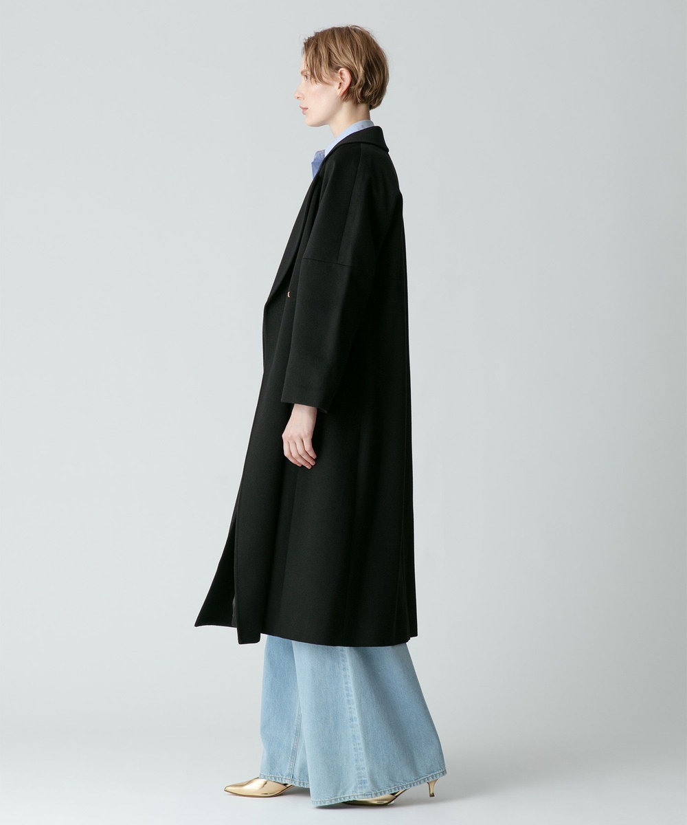 allureville カシミヤビーバーコート ブラック (95)