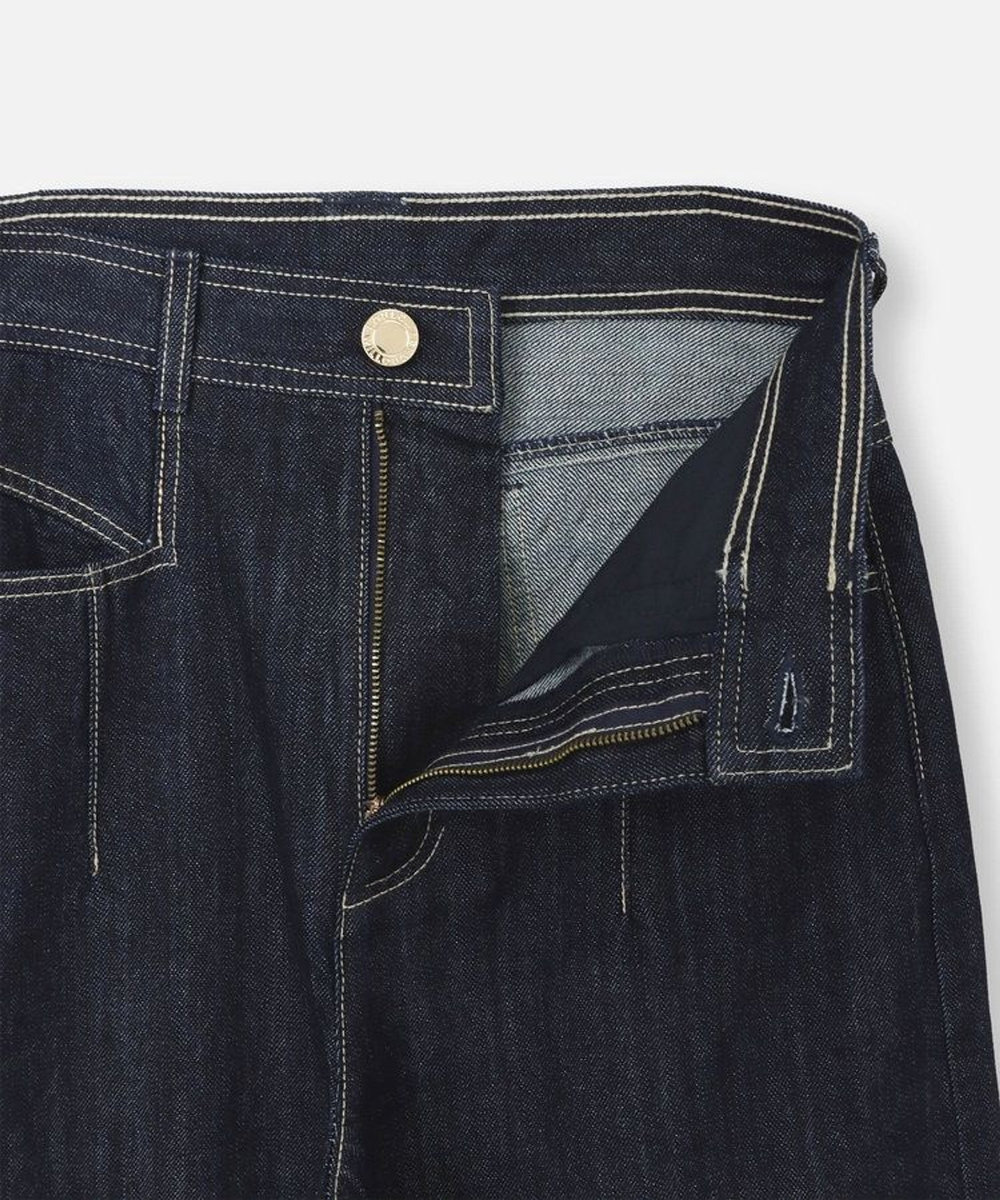 LOULOU WILLOUGHBY ◇【LOULOU WILLOUGHBY】デニムバギーパンツ インディゴ (66)