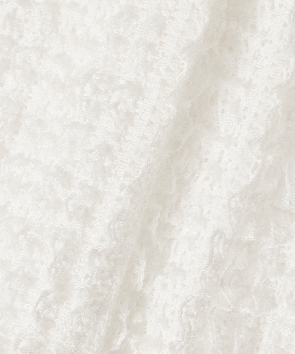 LOULOU WILLOUGHBY 【LOULOU WILLOUGHBY】ティアードラッセルプルオーバー オフホワイト (02)