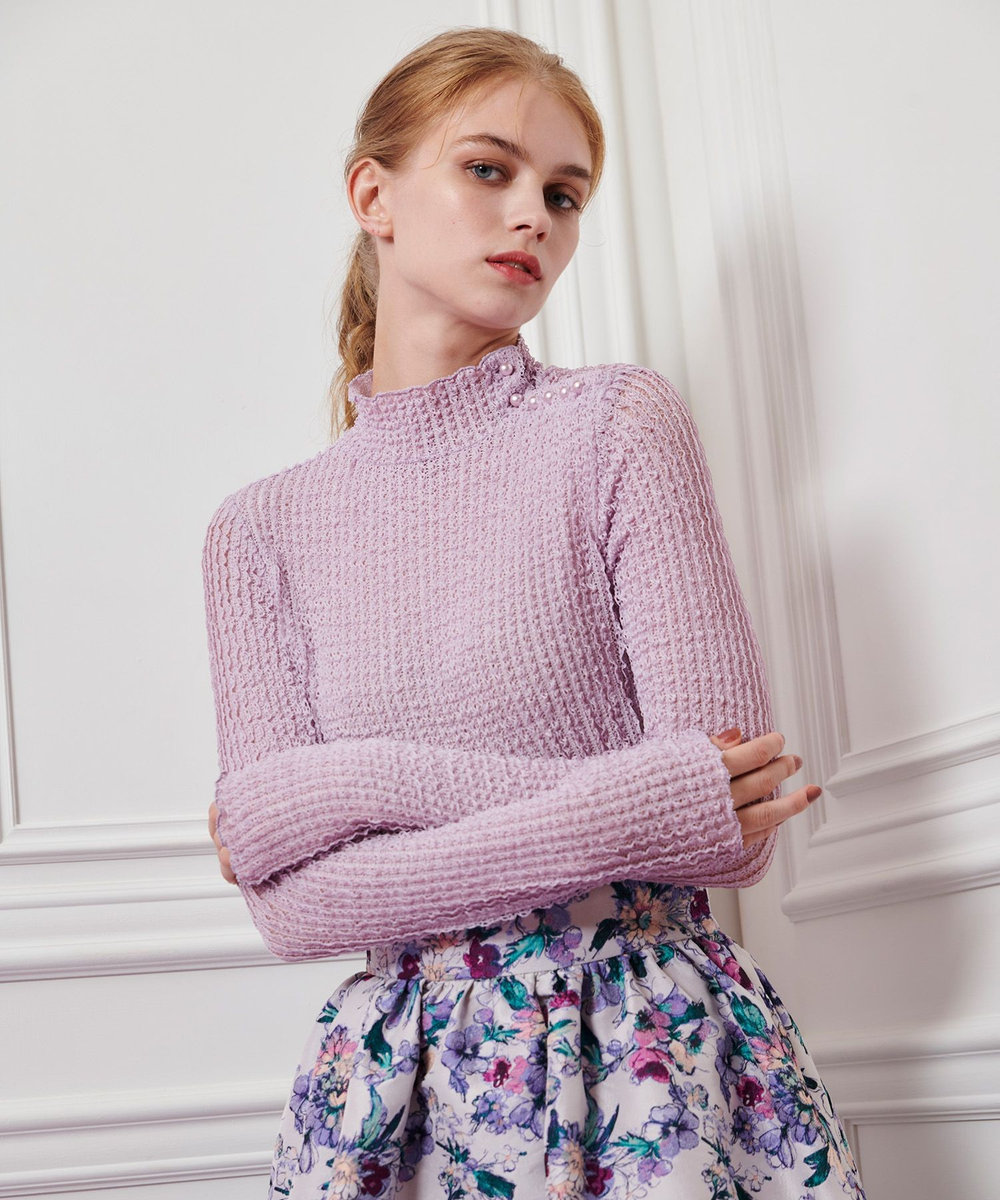 LOULOU WILLOUGHBY】ティアードラッセルプルオーバー|allureville