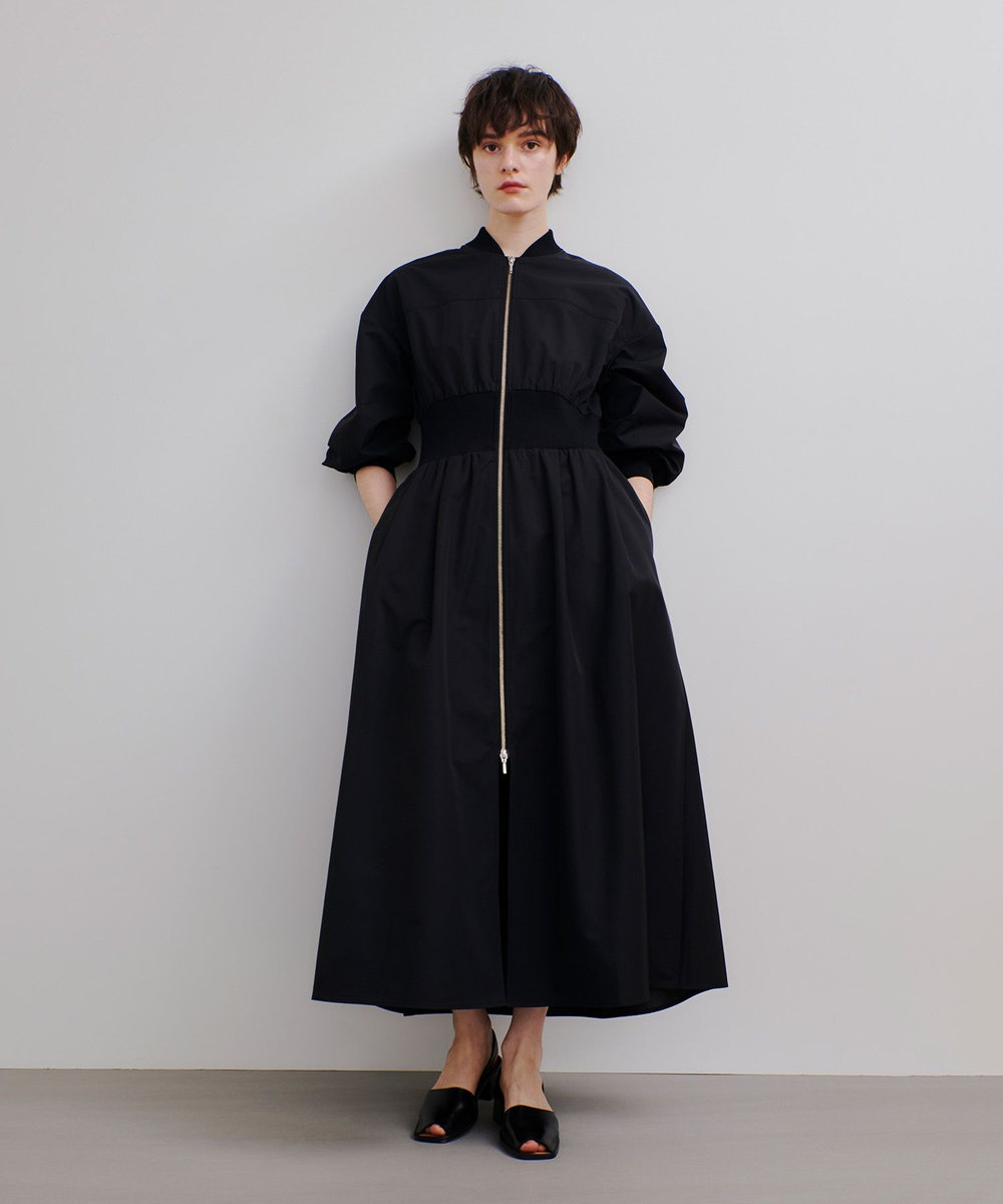 allureville ボンバーワンピース ブラック (95)