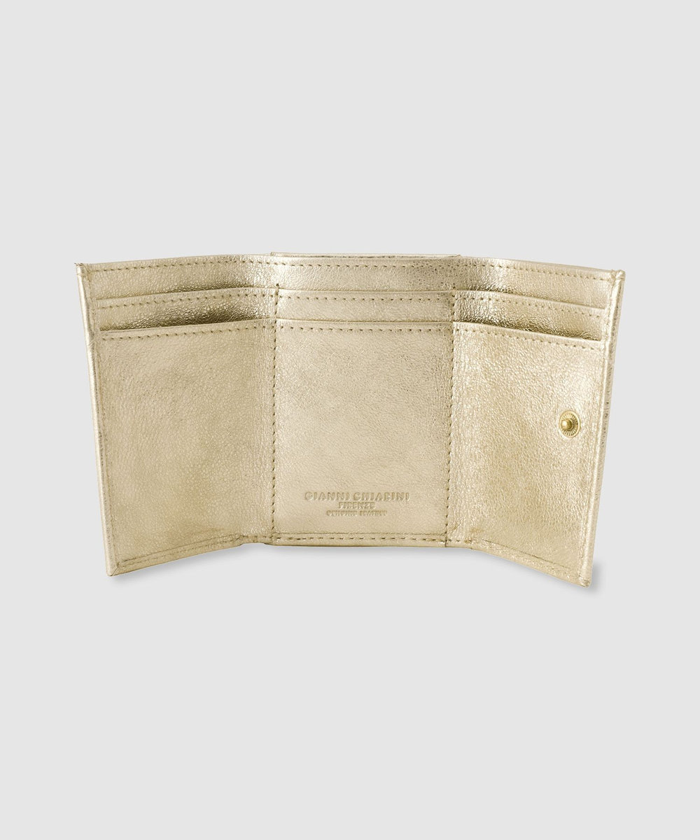 buying 【GIANNI CHIARINI(ジャンニ キアリーニ)】COMPACT WALLET ゴールド系 (29)