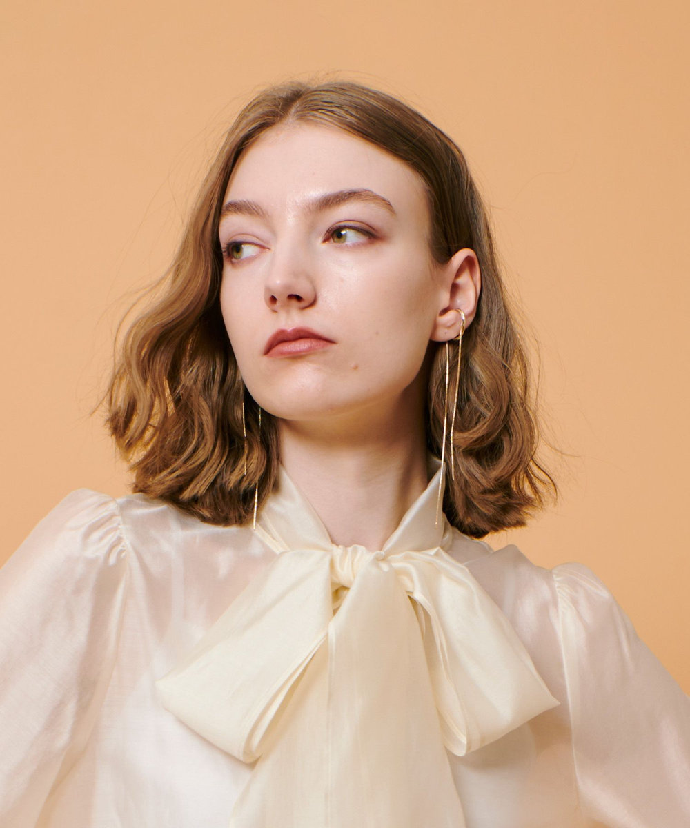 allureville スネークチェーンイヤーカフ ゴールド (30)