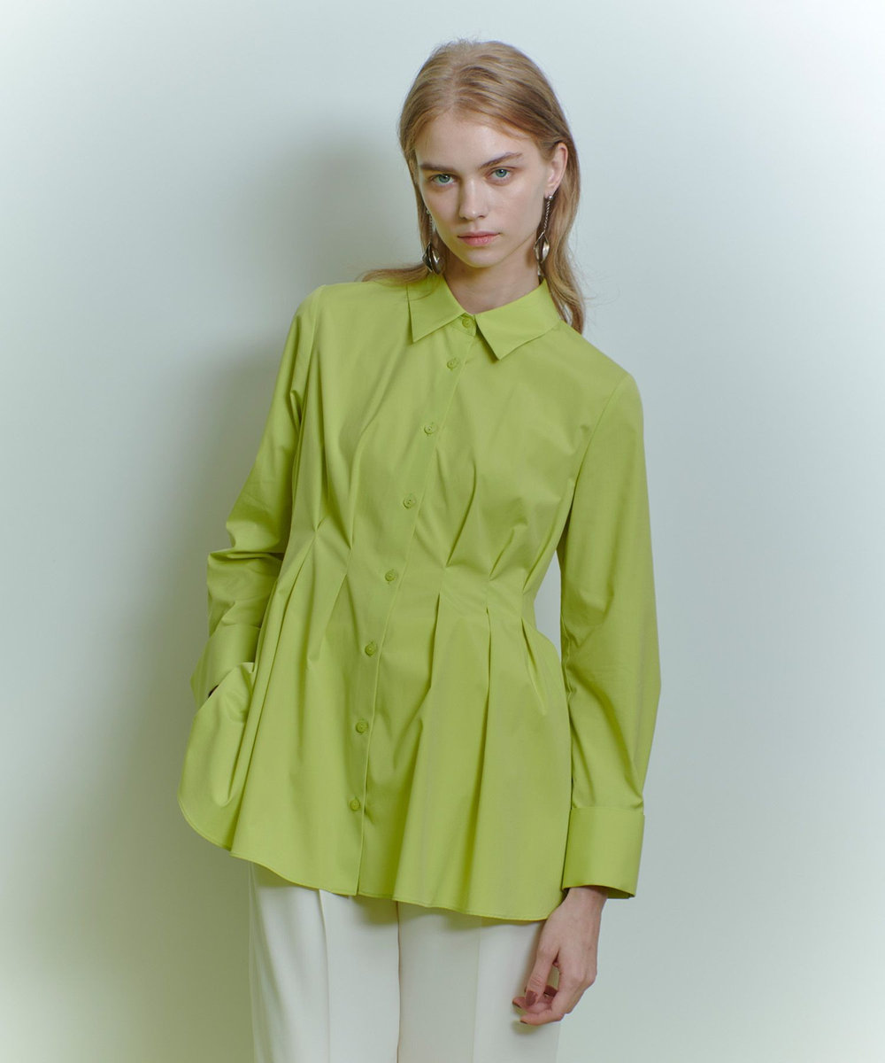 LOULOU WILLOUGHBY】タックシェイプシャツ|allureville OFFICIAL SITE