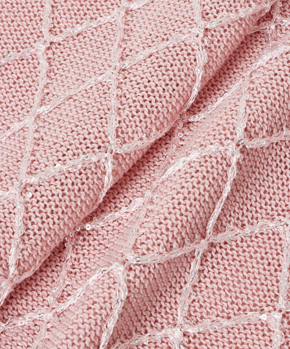 LOULOU WILLOUGHBY 【LOULOU WILLOUGHBY】シークインエンブロイダリープルオーバー ピンク (41)