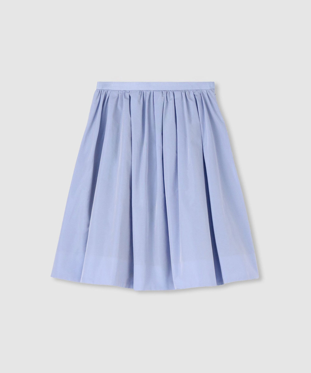 LOULOU WILLOUGHBY 【LOULOU WILLOUGHBY】タフタギャザースカート サックス (63)