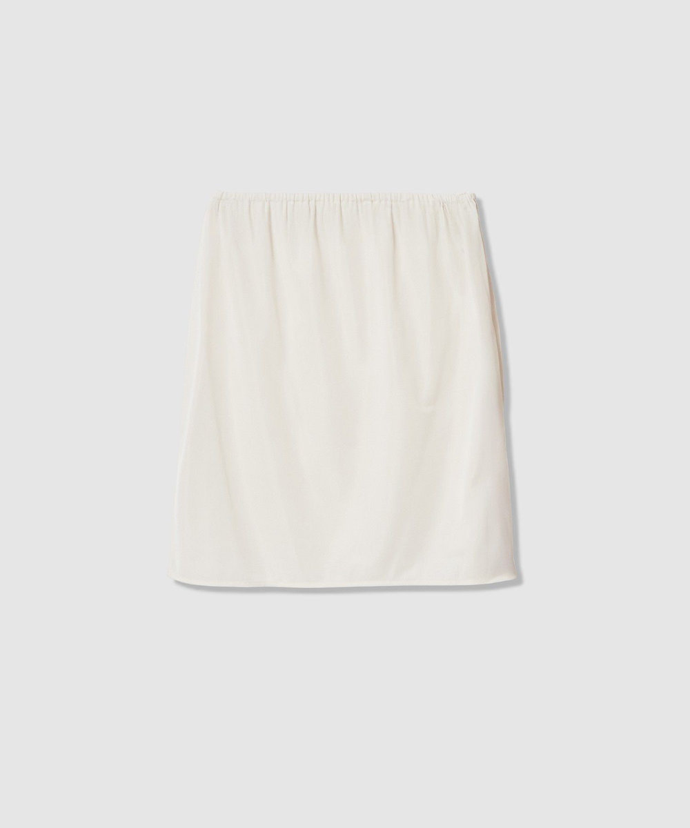 allureville レースドッキングニットスカート アイボリー (04)