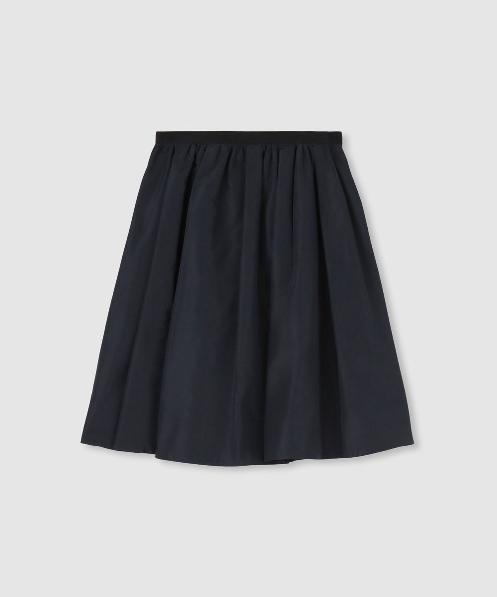 LOULOU WILLOUGHBY 【LOULOU WILLOUGHBY】タフタギャザースカート ネイビー (65)