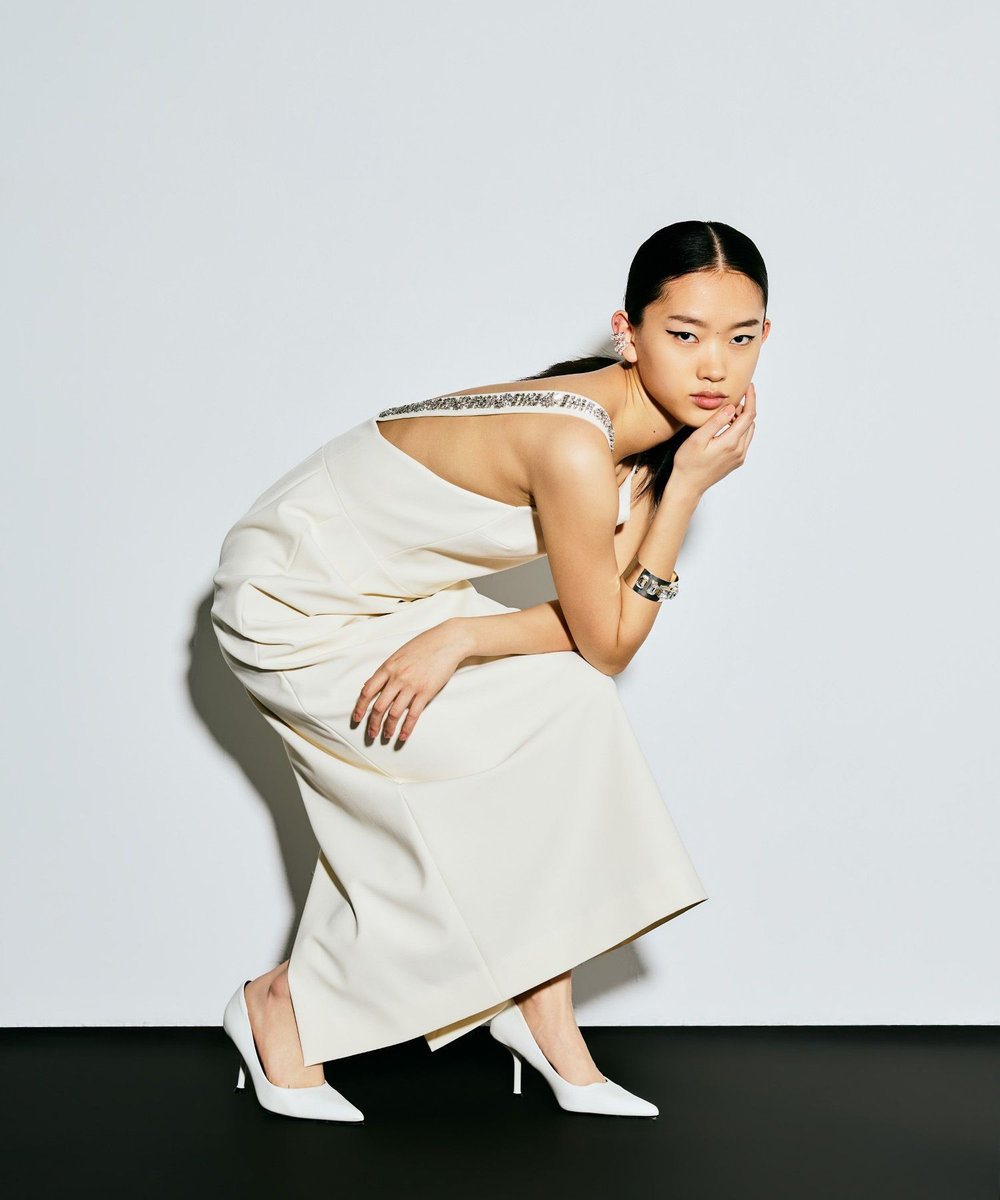 LOULOU WILLOUGHBY 【LOULOU WILLOUGHBY】ビジュージャンパースカート アイボリー (04)