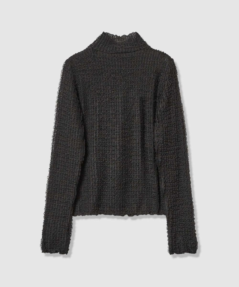 LOULOU WILLOUGHBY 【LOULOU WILLOUGHBY】ティアードラッセルプルオーバー ブラック (95)