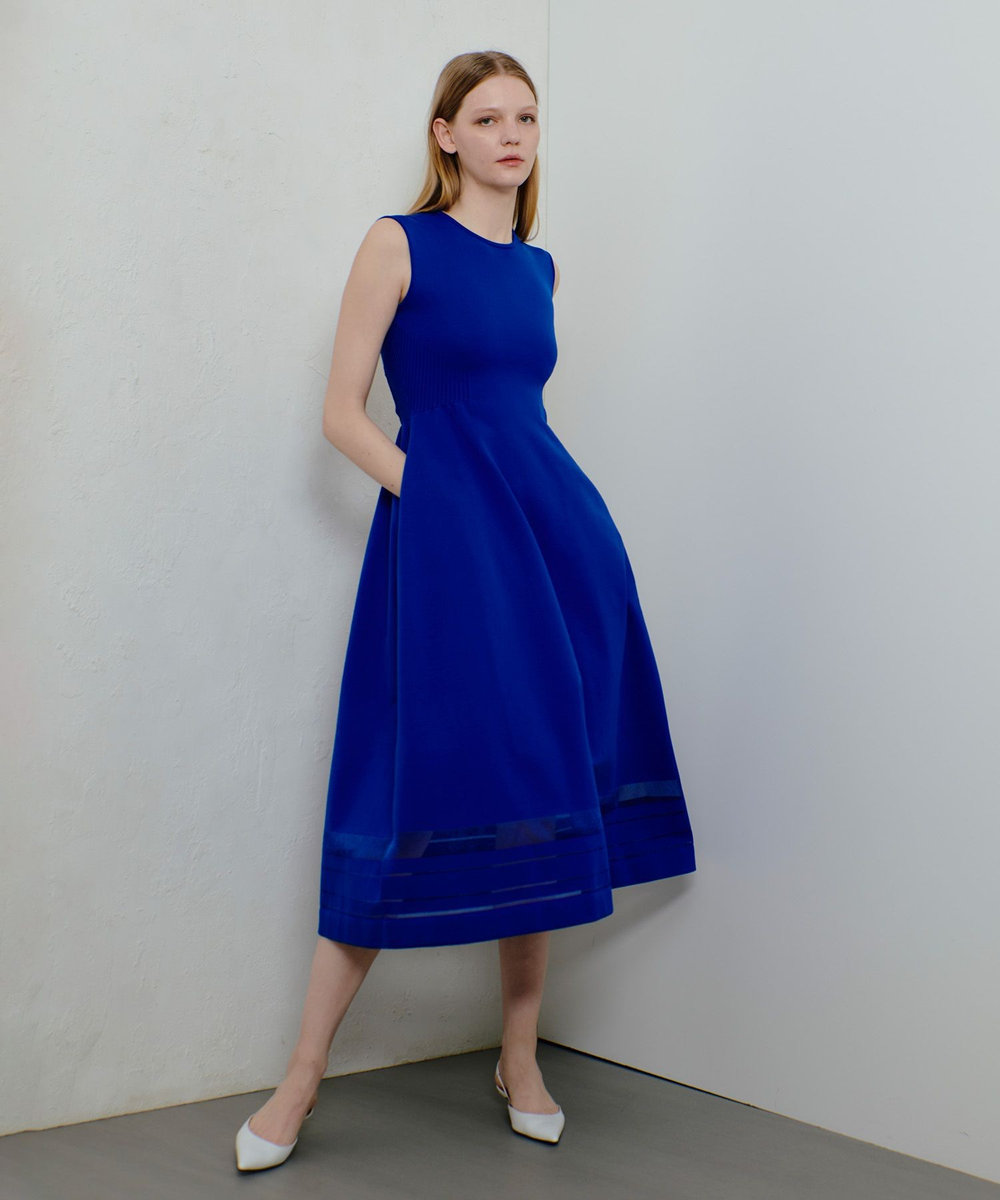 ◇ウエストマークリブワンピース|allureville OFFICIAL SITE / ONLINE