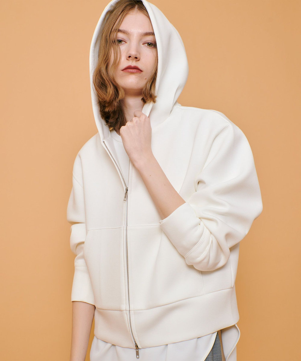 allureville ◇ エアクッションフーディー オフホワイト (02)