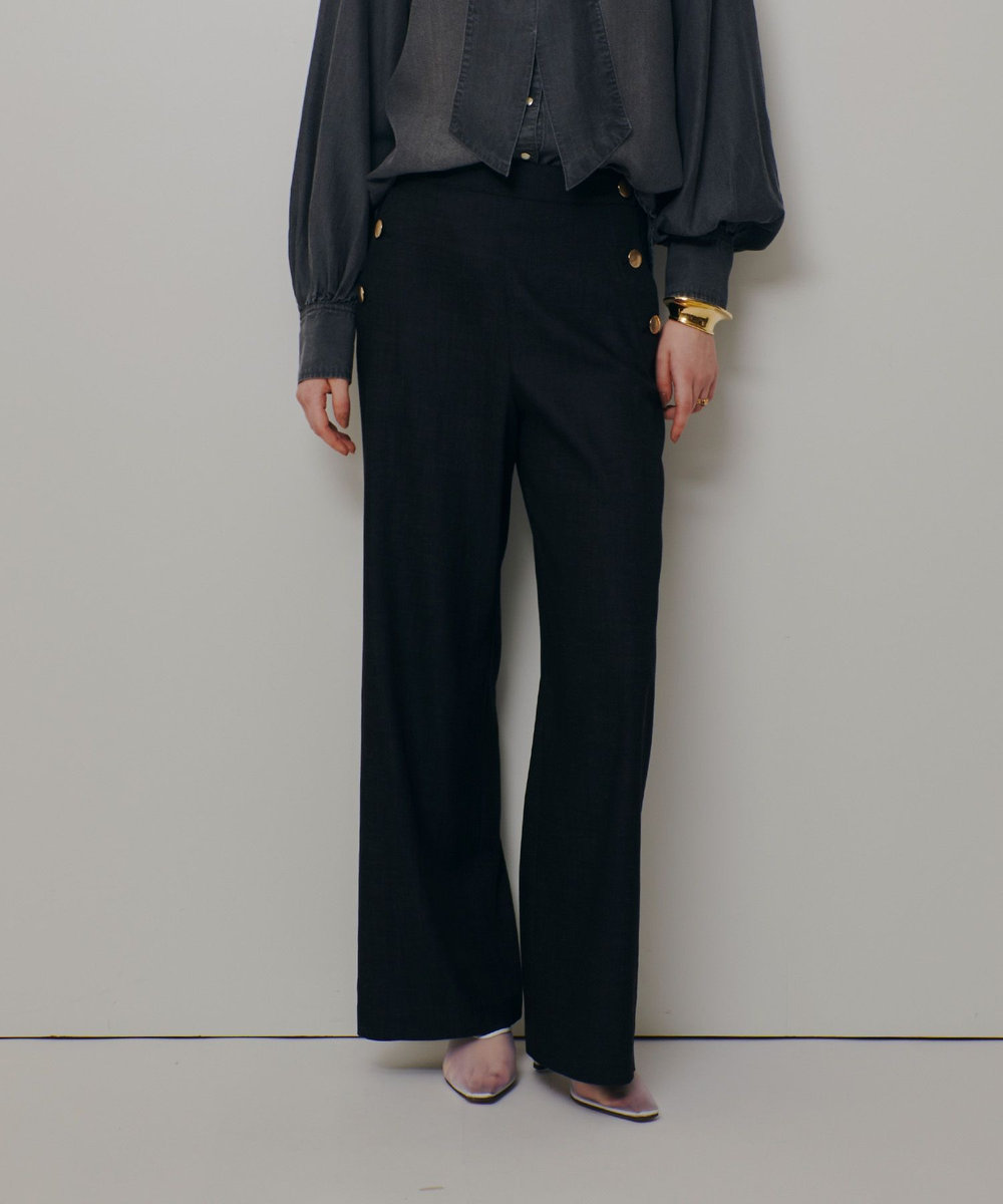 WEB・ルミネ別注〉デニムライクマリンパンツ|allureville OFFICIAL