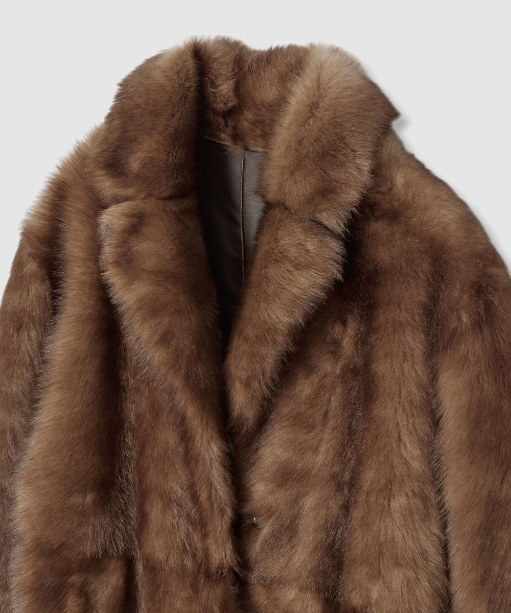 buying 【CARUS(カルス)】 MOUTON JACKET ブラウン (81)