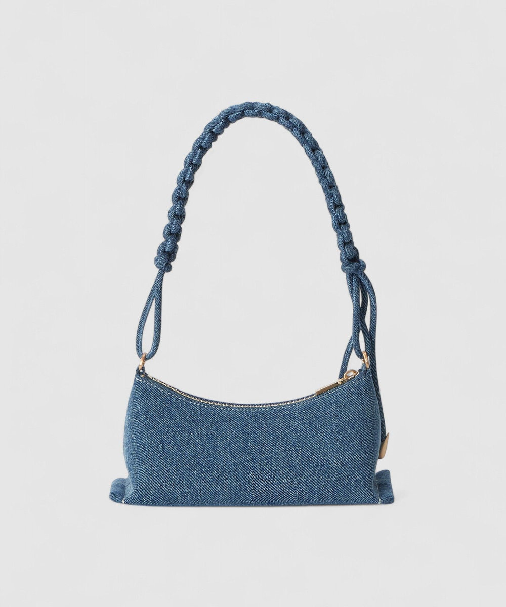 buying 【CULT GAIA(カルト ガイア)】 OSA SHOULDER ハンドバッグ インディゴ (66)