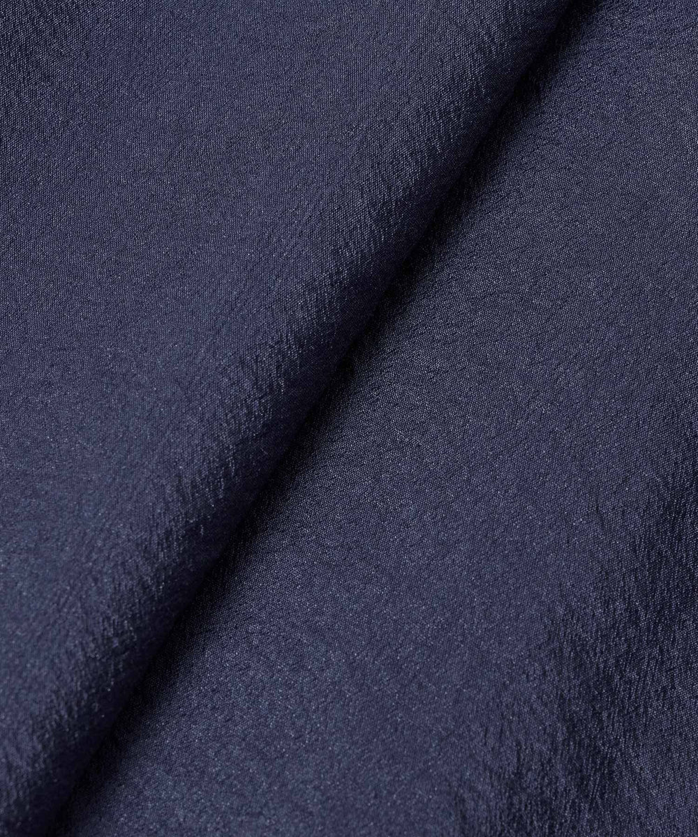 allureville オーガンジー切替フレアスカート ネイビー (65)